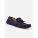 J.McLaughlin Men's Linus Suede Driving Moccasins Navy, Size 8