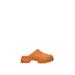 Slippers And Clogs Rubber Orange