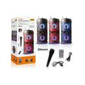 Trade Shop Traesio - Trade Shop - Altoparlante Speaker Cassa Bluetooth Portatile Kts953 20w