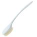 Rainbow Bath Brush Back Scrubber Long Grip Shower Curved Handle Body Cleaning Spa Sponge white