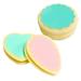 Happydeer 3Pcs Heart Round Drop Shape Painless Hair Removal Depilation Sponge Pad Remover (3pcs)