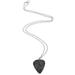 4 Pack Guitars Necklaces Portable Bass Pick Guitar Pick Holder Necklace Guitar Pick Pendant Pick Necklace Necklace Guitar Celluloid Stainless Steel Miss