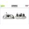 FTE Bremssattel hinten links Faustsattel 30mm für KAWEI AUTO TOYOTA 343978 47750-52040 4775052040 9298062