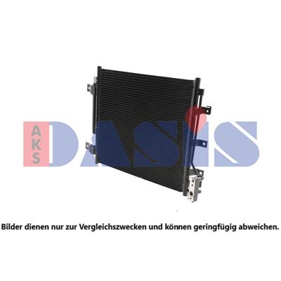 AKS DASIS Kondensator, Klimaanlage für JEEP CHRYSLER K68143891AA 68143891AA 522101N Image