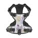 No Pull Dog Harness For X-Large Dogs Easy Walk Dog Vest Adjustable Collars Harnesses & Leashes Set Breathable Oxford Outdoor Walking Safety Reflective Strip Wild Floral