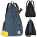 A11N Pickleball Bag Reversible Crossbody Sling Bag/Backpack for Women Men