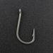 50Pcs High Quality Coating Fishing Accessories Fish Bait Carp Hooks Eyed Fishooks Fishook Barbed Pinpoint Claw Hook 8#