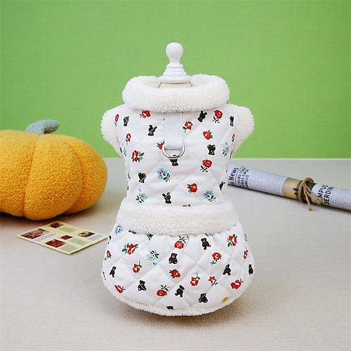 Hund Katze Kleid Elegant Niedlich Winter Atmungsaktiv Weich Waschbar Bequem Dicht Alltagskleidung Alltagstauglich Geburtstag Wochenende Spaziergang Hundebekleidung for Katze Hund Husky Labrador Image