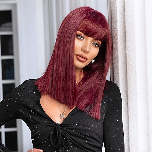 haircube ombre schwarze bis graue perücken natürliches gewelltes haar perücke mittelteil für frauen cosplay synthetische hitzebeständige faser tägliche perücken weihnachtsfeier perücken Image