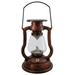 Solar Lantern Outdoor Vintage Hanging Lantern with Realistic Dancing Flame LED Night Lights for Garden Patio Deck Yard Path