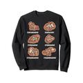 Fossil Jäger Dinosaurier Skelett Stegosaurus Dino Jäger Sweatshirt