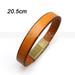 Cowboy Vintage Brown Genuine Leather Bracelet / Wrist Bangle 6-9 MEN/ Women