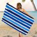 OYIGU Microfiber Beach Towel Lightweight Colorful Bath Towel Oversized Large Fast Dry Absorbent Thin Bath Towels Blanket Sandproof Beach Blanket for Travel Pool Swimming Camping 27x59 Inch