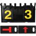 ARTEA Flip Scoreboard Basketball Scoreboard Portable Scoreboard Sports Ball Scoreboard for Sports Use