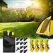 Deagia Fitness & Yoga Equipment Clearance Multifunctional Tent Wire Tent Accessories Outdoor Sports Camping Hiking Sports Tools