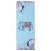 Elephant Yoga Mat Towels for Kids Cork Bolsters Food Non-slip Vintage Fitness Double-sided Fleece
