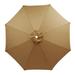 Oneshit Tools&Home Improvement Spring Clearance Garden Umbrella Outdoor Stall Umbrella Beach Sun Umbrella Replacement Cloth 118 Inch Diameter With 8 Bones