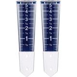 AcuRite Magnifying Rain Gauge 00850W4 (2 Pack) with Mounting Screws