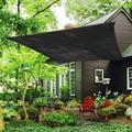 SHENGXINY Sun Shade Sails Clearance Sun Shade Canopy Outdoor Sunshade Swimming Pool Sun Awning Sunshine Protection Rectangle Shade Canopy Sunshine Block For Patio Garden Outdoor Facility Black