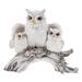 Owl Statue Owl Garden Ornament Resin Owl Sculpture Lovely Owl Shaped Adornment