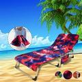 Chamoist Beach Towel Chair Beach Towel Lounge Chair Beach Towel Cover Microfiber Pool Lounge Chair