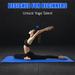 Clearance Sale - 0.4 Inch Thick Yoga Mat Extra Thick Non Slip Exercise Mat For Indoor Outdoor Use