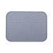 Loasebue Silicone Drain Mat Insulated Kitchen Table Mat Non Slip Water Separator Bar Wine Glass Drain Mat Air Fryer Oven Mat