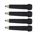 4 Pcs Walking Stick Blacklig Hiking Pole Replacement Tips Hiking Poles Tip Climbing Rod Tip Trekking Pole Tip Component Carbon Tungsten Steel Tip