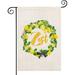HGUAN Vintage Sunflower Garden Flag Yellow Spring Summer Hello Sunshine Quotes Flags Double Sided Cute Bee Decor for Outdoor Farmhouse Decorations