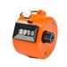 TNOBHG Metal Counter Metal Hand Tally Counter Clicker with 4 Digit Display Portable Mechanical Clicker Counter for Sports More Referee Counter