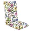 SERWALL Outdoor Rocking Chair Cushion Floral