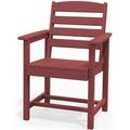 SERWALL Outdoor Patio Dining Chair Patio Furniture Red