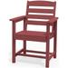 SERWALL Outdoor Patio Dining Chair Patio Furniture Red