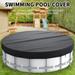 Oneshit Swimming Pool Cover Circular Swimming Pool Cover Suitable For Ground Swimming Hot Water Bathtub Cover Pool Spa Tool Clearance Sale 300*300CM / 118*118in