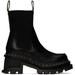 Corran Leather Heeled Chelsea Boots - Black - Dr. Martens Boots
