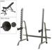 Body-Solid Olympic Press Rack Package with Bench