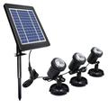 LED Pool Lights Waterproof Solar Powered Garden Pond Light Pathway Walkway Lawn Backyard Lighting Landscape Lamp