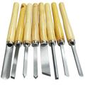 Ttybhh Lachisel Woodworking Tools Clearance! for Wood Chisel Woodworking Set Piece Chisel Gouge Tools Turning 8 Set Lathe Tool&Home Improvment Black