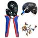 Nebublu Pliers Crimper Pliers Crimpers Terminal Tool 0.08-16mmÂ² Pliers Crimpers Hand Wire Crimper Pliers Tool 0.08-16mmÂ² (28-5 Crimpers Hand Tool 0.08-16mmÂ² (28-5 Wire Xibany ZIEM