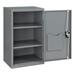 MOWENTA Assembled Wall Storage Cabinet 19-7/8x14-1/4x32-3/4 Gray