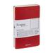 Fabriano Ecoqua Original Pocket Notebook Sets 4-Notebook Set Staple-Bound 3.5 x 5.5 38 Shts./Bk. 85gsm Fall Colors Dotted