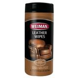 Weiman 30 Count Leather Wipes Canister For All Leather Furniture Each