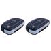 2X Flip Key Fit for Fe Remote Key Case Fob 4 Button PG180D