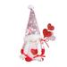 Baywell Valentine s Day Gnomes Plush Decor Mr & Mrs Handmade Tomte Swedish Gnome Valentines Decorationes Home Table Elf Gnomes Ornaments