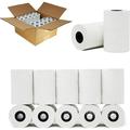 (50GSM - 50 Shrink Wrap) 3 1/8 x 119 Thermal Cash Register Paper First Data FD100 FD200 FD300 BPA Free Thermal Paper Rolls