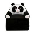JINCHANG Plush Foldable Kids Sofa Covers Backrest Armchair 2 In 1 Foldable Children Sofa Cute Cartoon Lazy Sofa Covers Children Flip Open Sofa Bed For Living Room Bedroom Decor Without Liner Filler