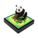 Time Piece Calendar 2024 Creative Panda Time Piece Calendar Memo Pad Desk Calendar 3D Calendar DIY Tear Away Calendar Sculpture Art Craft Desktop Decoration House Gift with LED Lights U9W5