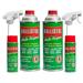 Ballistol 2x 16oz and 2x 6oz Oil Lubricant Cleaner Protectant for Metal Wood Rubber