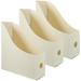 Desktop File Rack Thicken Office Supplies Magazine Stand Folder Holder for Plastic 3 Pcs