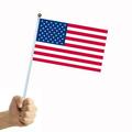 US Stick Flag Handheld Party Table Decoration United States Small Banner 100 Pcs